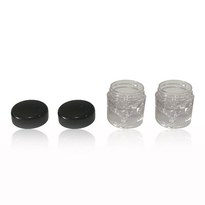 شیشه های کریمی شفاف 1-3g بسته بندی آرایشی مقاومت در برابر فرسایش