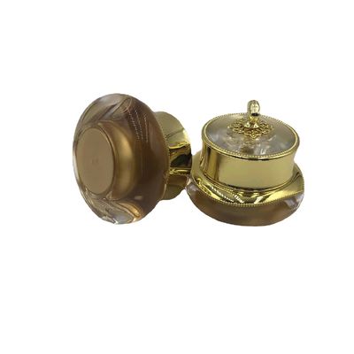 بطری بسته بندی آرایشی آکریلیک سبک وزن 45×44mm شفافیت خوب
