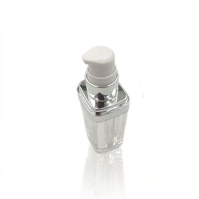 PMMA شفاف بطری پایه خالی با پمپ بازیافتی 15/30/50ml