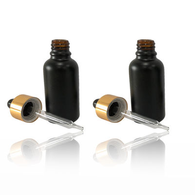33*102mm بسته بندی آرایشی بطری شیشه ای چشم قطره کش بطری قابل پر کردن مجدد