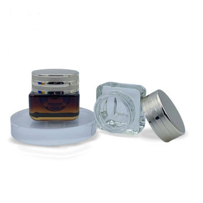 44.5*43mm شیشه ای بطری بسته بندی آرایشی لوگو سفارشی OEM ODM