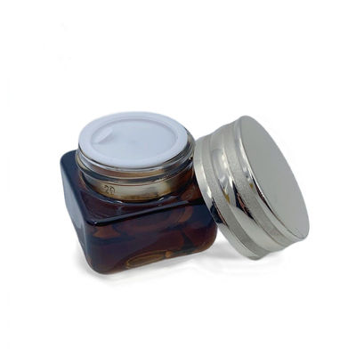 44.5*43mm شیشه ای بطری بسته بندی آرایشی لوگو سفارشی OEM ODM