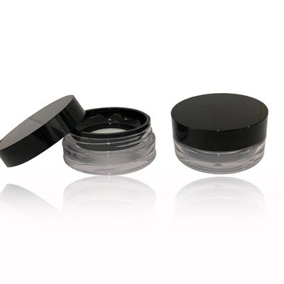 سفارشی شده 8g شفاف پلاستیکی خالی پودر گشاده 32.8 * 68.4mm