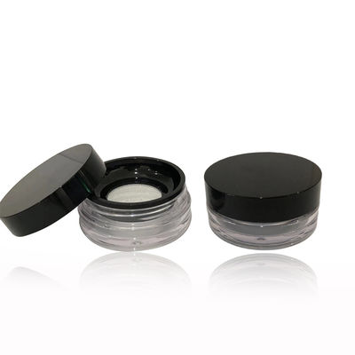 سفارشی شده 8g شفاف پلاستیکی خالی پودر گشاده 32.8 * 68.4mm