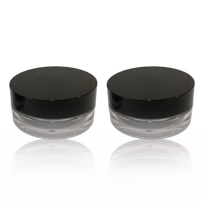 سفارشی شده 8g شفاف پلاستیکی خالی پودر گشاده 32.8 * 68.4mm