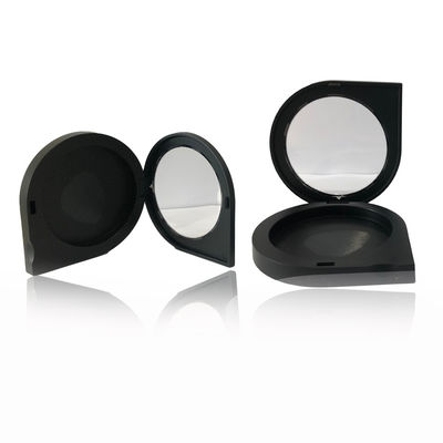39mm/27mm پان گرد خالی بسته پودر کیس با آینه سبک وزن