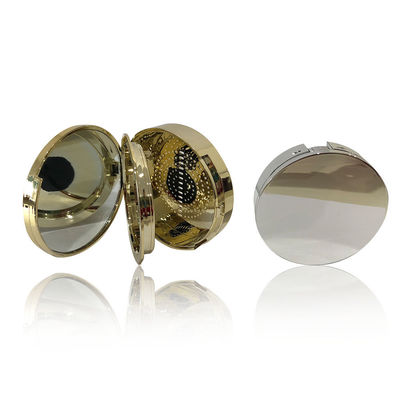 OEM ODM 74.9 * 19mm خالی بسته بندی پودر کیس با ساخته شده در آینه