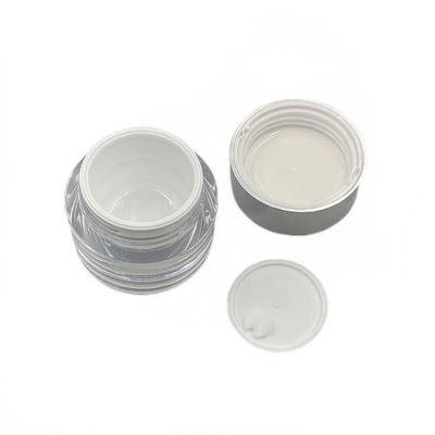 ضد نشت الماس آکریلیک شیشه آرایشی برای کرم مراقبت از پوست ظرف کوچک 30g/50g