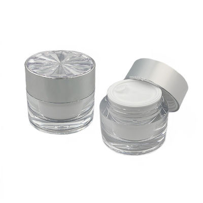 ضد نشت الماس آکریلیک شیشه آرایشی برای کرم مراقبت از پوست ظرف کوچک 30g/50g