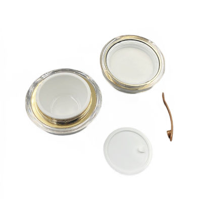 شیشه آرایشی آکریلیک الماس ضد نشت کرم مراقبت از پوست ظرف 30g/50g