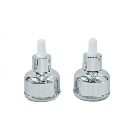 بطری بسته بندی ضد قطره شیشه ای 50g 60g با چاپ صفحه ابریشم