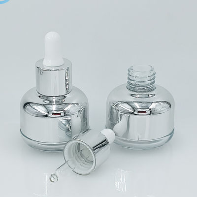 بطری بسته بندی ضد قطره شیشه ای 50g 60g با چاپ صفحه ابریشم