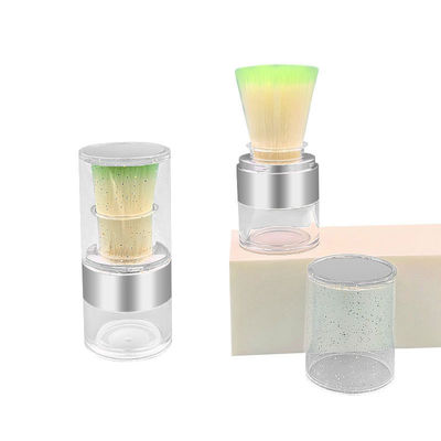 15g Twist Open Clear Loose Powder Case برای استفاده پایدار از پودر لوگو